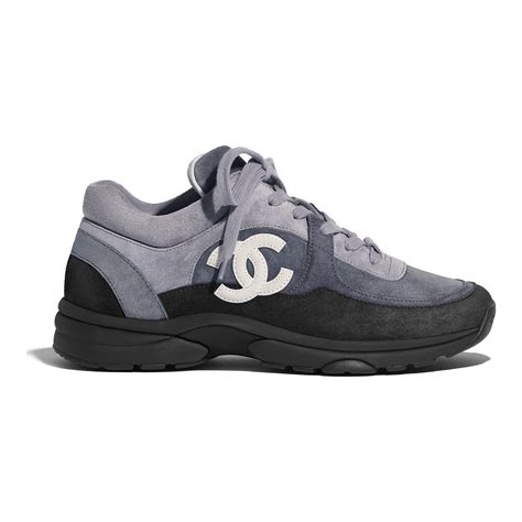 chanel trainers suede.